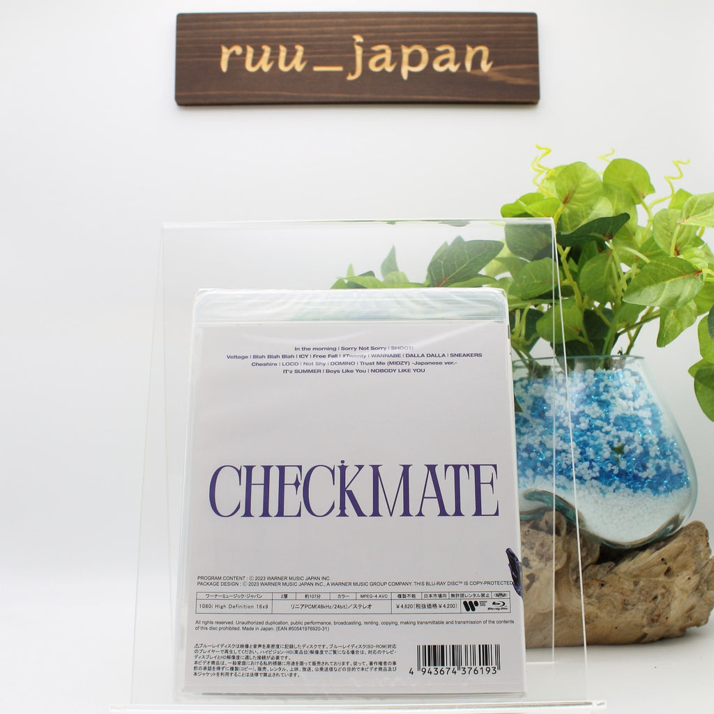 ITZY THE 1ST WORLD TOUR CHECKMATE in JAPAN Limited Edition Blu-ray WPXL90296 NEW