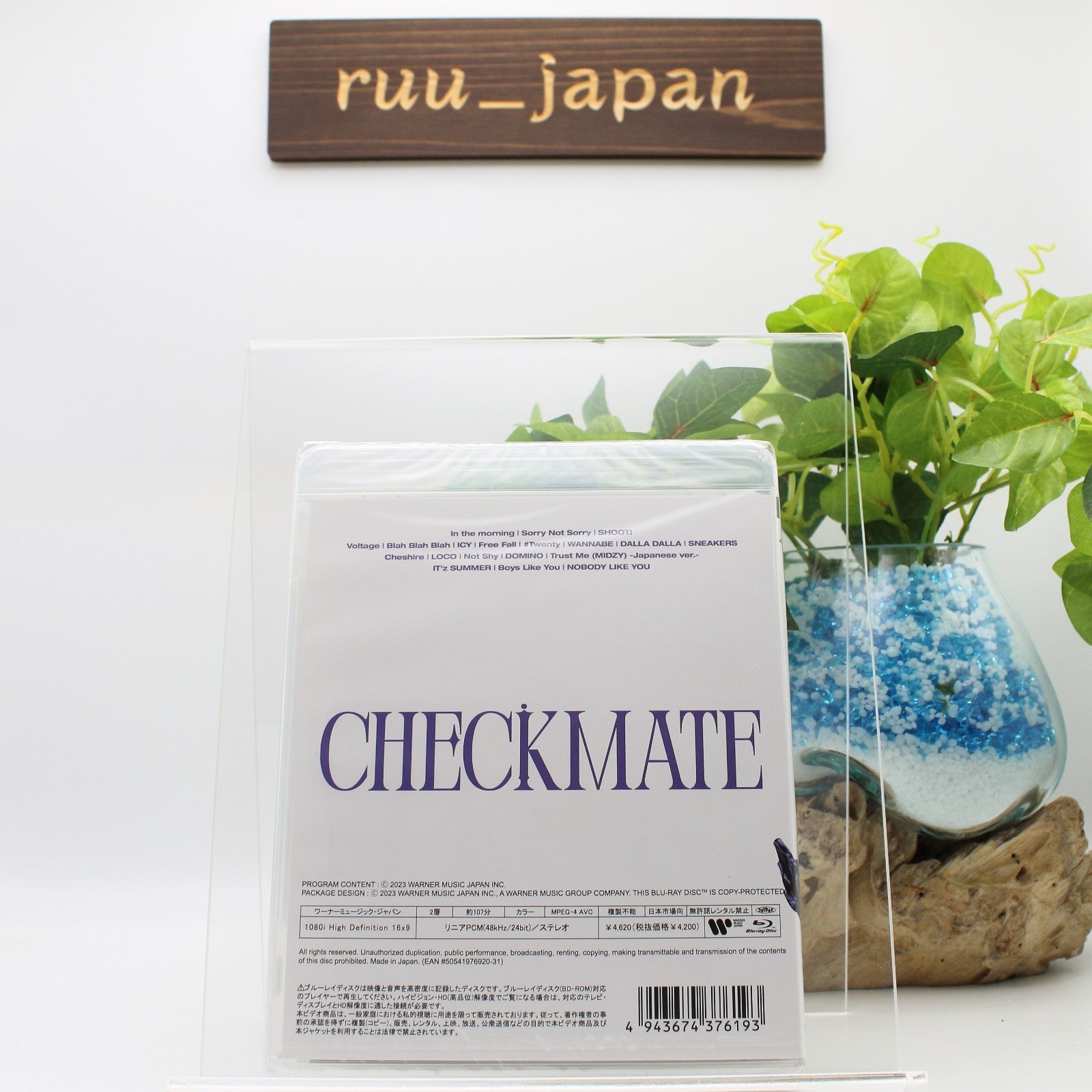 ITZY THE 1ST WORLD TOUR CHECKMATE in JAPAN Limited Edition Blu-ray WPXL90296 NEW