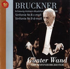 Günter Wand NDR-SO Live 2 CD Bruckner Symphony No.8,9 Japan OBI NEW