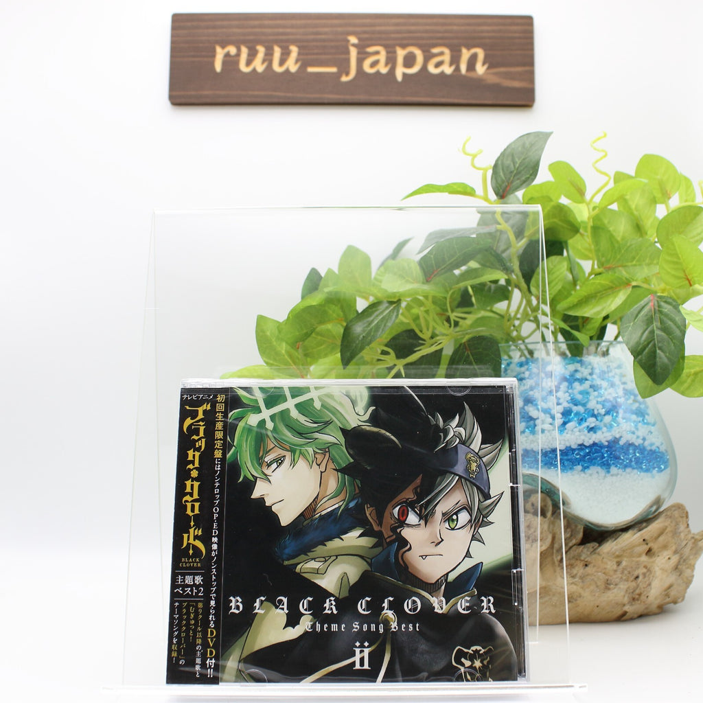 Black Clover Theme Song BEST 2 (ALBUM+DVD) (Limited Edition) Anime OST CD NEW