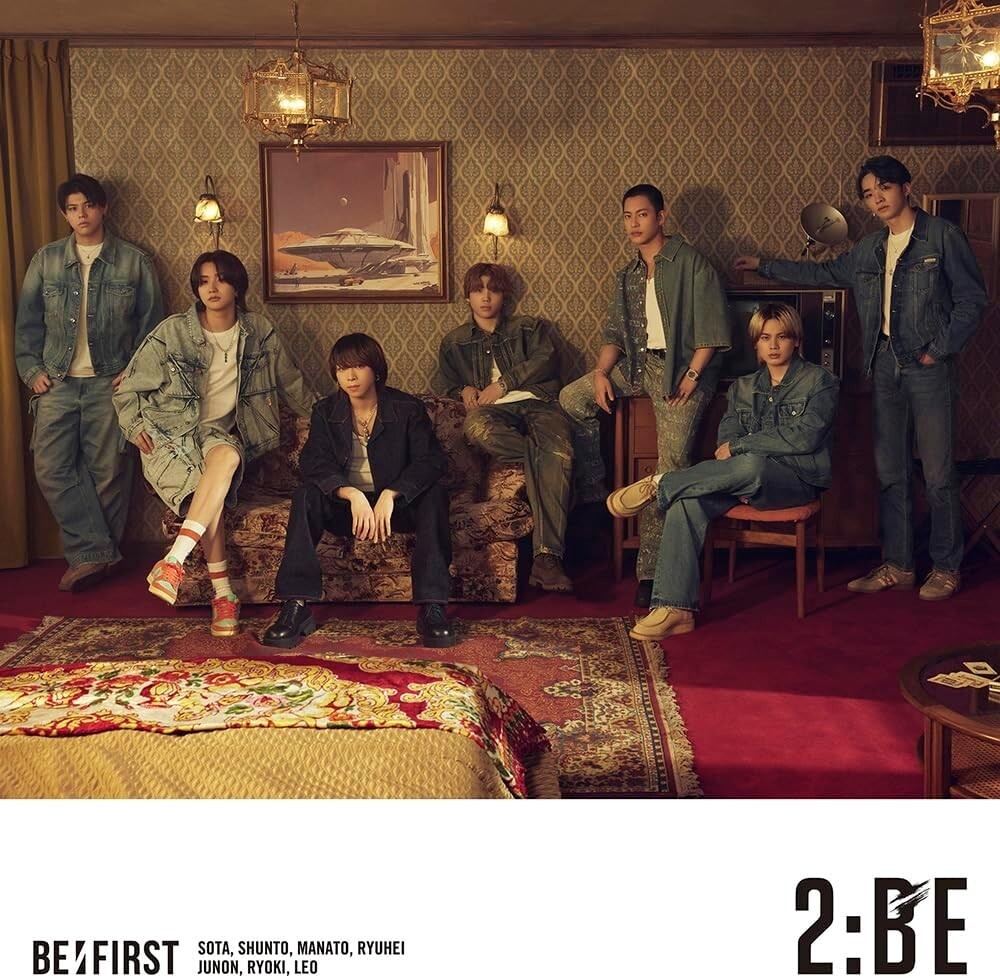 New BE:FIRST 2:BE CD+Blu-ray Disc (MV version)