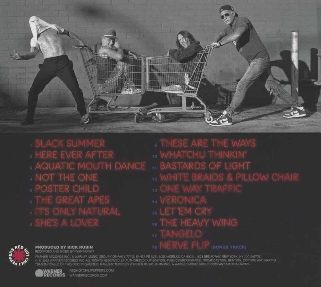 RED HOT CHILI PEPPERS Unlimited Love with Bonus track JAPAN CD NEW