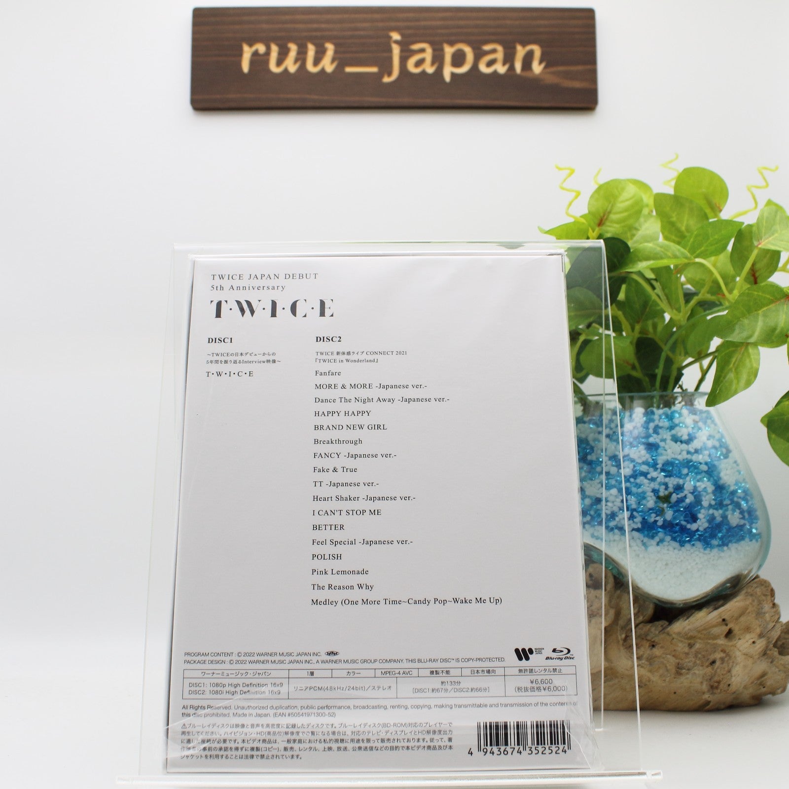 TWICE JAPAN DEBUT 5th Anniversary T.W.I.C.E Limited Edition Photobook 2 Blu-ray