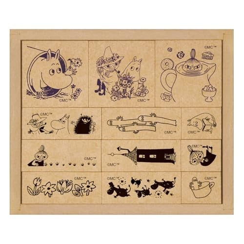 Beverly Moomin Stamp Stamp Set SOH-012 New