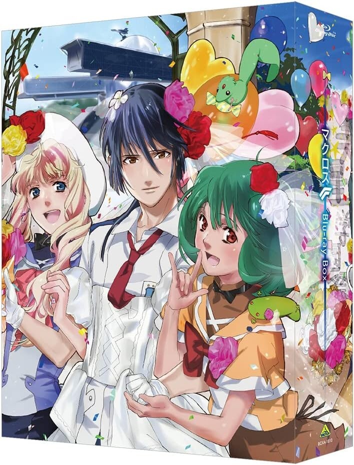 New Macross F Blu-ray Box Limited Release Macross Frontier from Japan