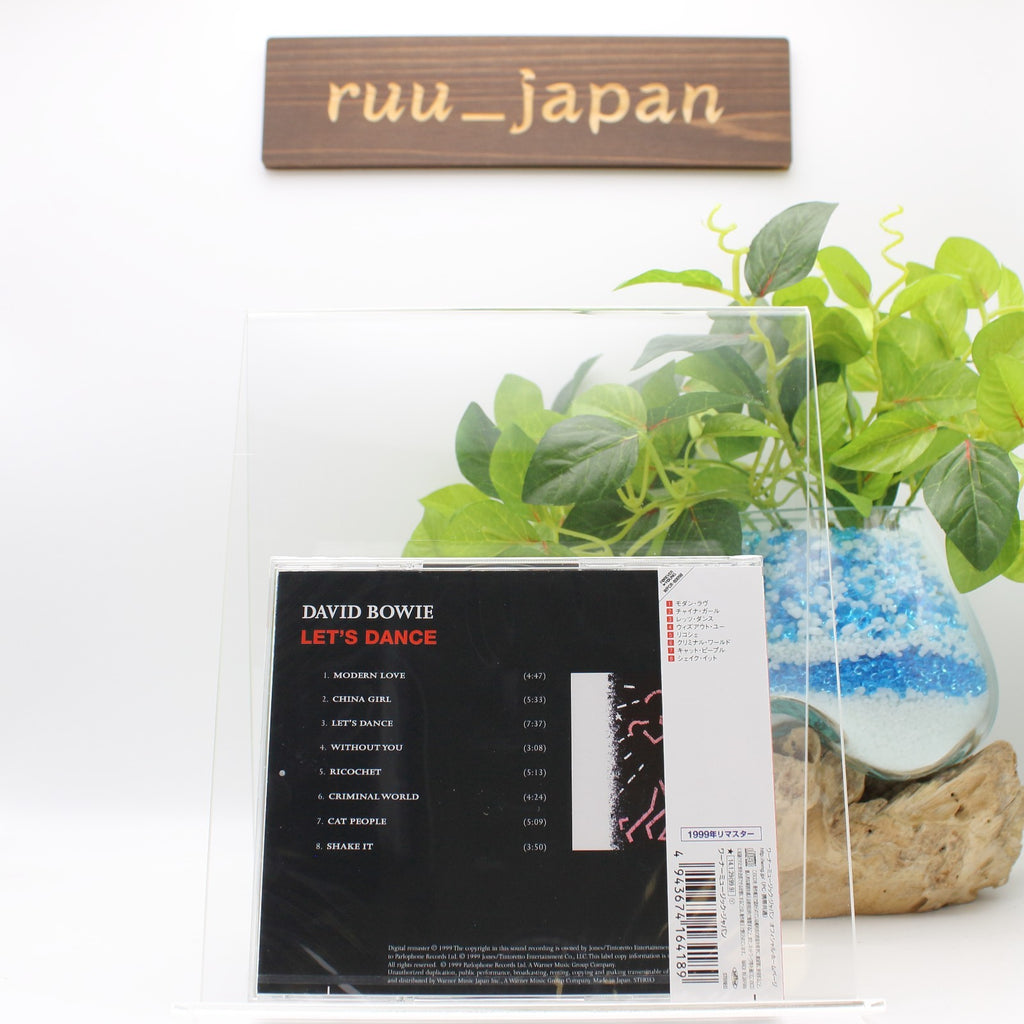 David Bowie lets dance Japan Music CD New