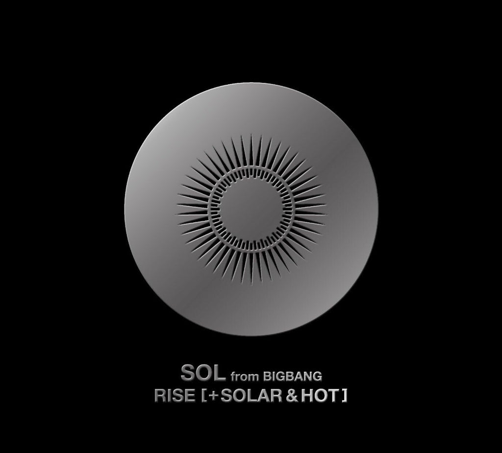 SOL from BIGBANG RISE [+ SOLAR & HOT] Limited Edition CD DVD Photobook New