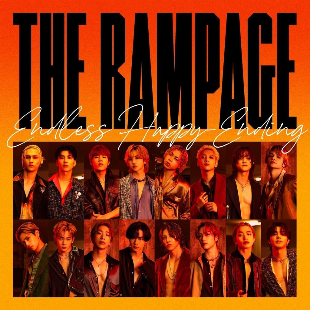 New THE RAMPAGE from EXILE TRIBE Endless Happy-Ending J-POP CD+PHOTOCARD