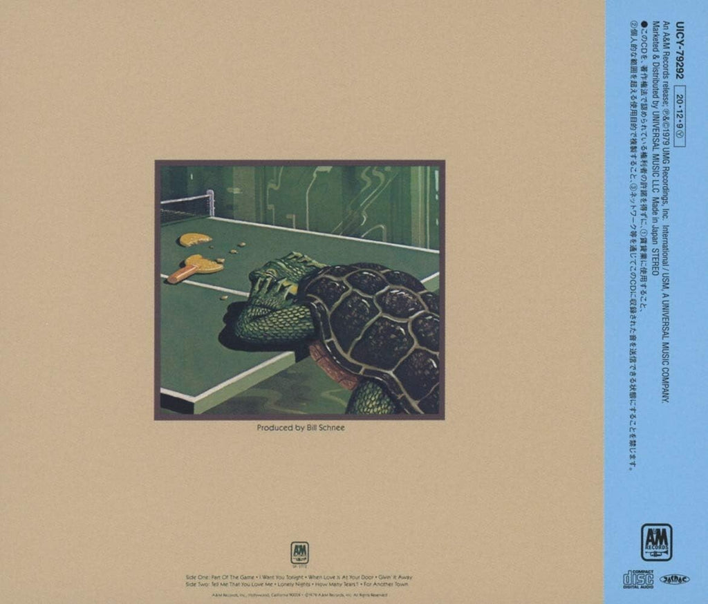 New Pablo Cruise Part of the Game (Limited Edition) Japan Music CD