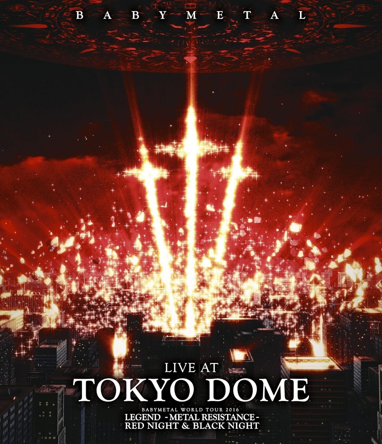 BABYMETAL LIVE AT TOKYO DOME  JAPAN 2 Blu-ray -REGULAR EDITION- Japan NEW
