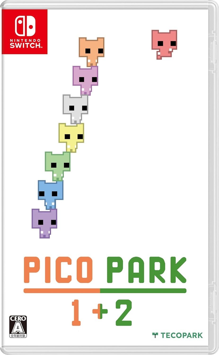 New PICO PARK 1 2 Nintendo Switch Multiplayer Puzzle Action Game HAC-P-BLTUA