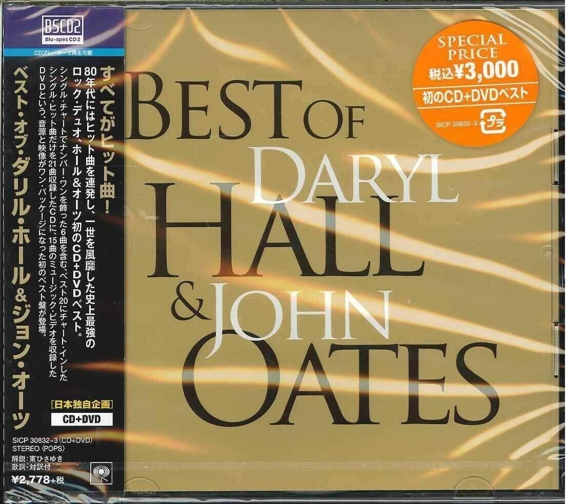 New Daryl Hall & John Oates CD(BSCD2)+DVD(Region-2) Best Of Japan OBI