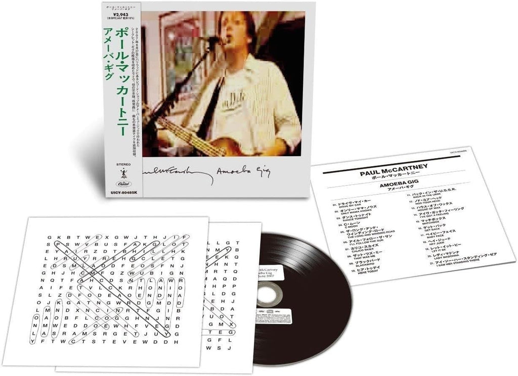 CD New PAUL McCARTNEY AMOEBA GIG  2025 JAPAN MINI LP SHM CD