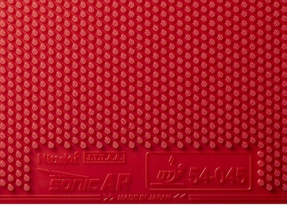 Nittaku Sonic AR Table Tennis Rubber Energy-Intensive Speed Red Extra Thick NEW