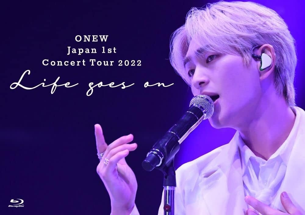 SHINee ONEW Japan 1st Concert Tour 2022 Life goes on Blu-ray Photobook New