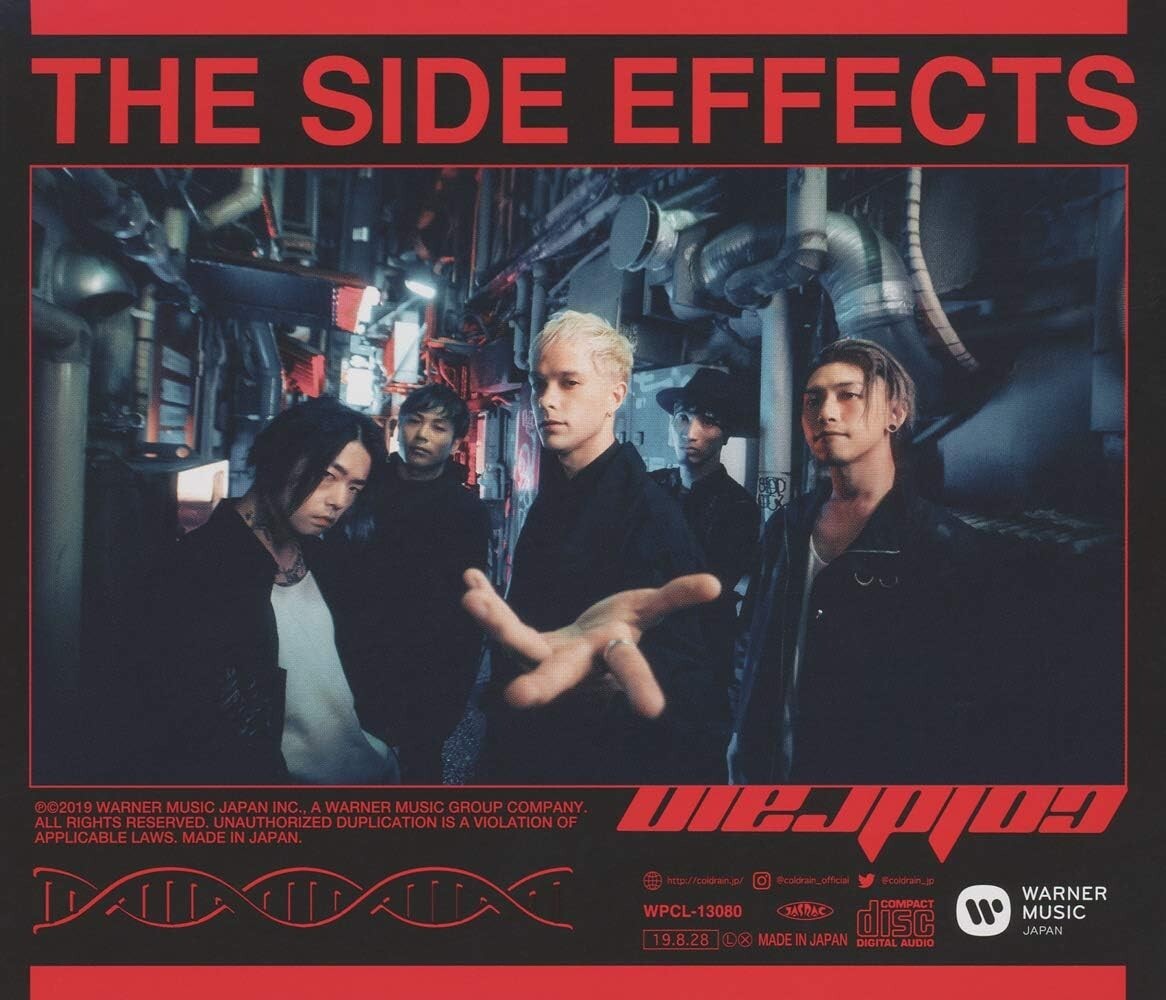 CD New COLDRAIN-THE SIDE EFFECTS from Japan