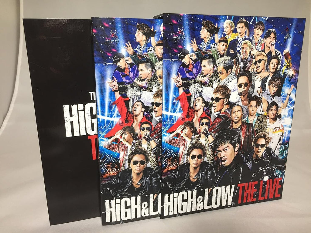 HiGH & LOW THE LIVE First Limited Edition 2 Blu-ray Photobook From Japan NEW