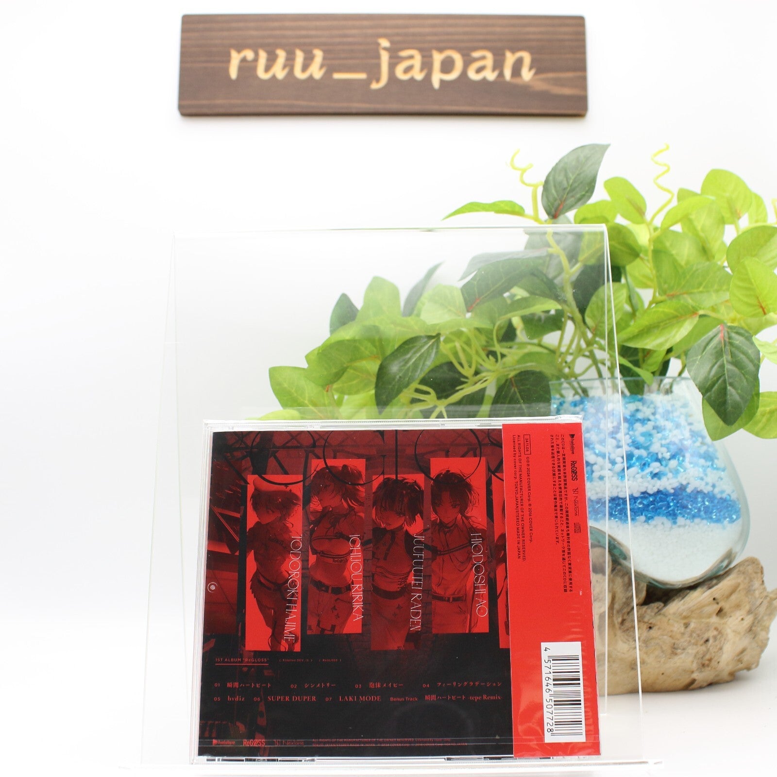 New ReGLOSS 1st Album CD ReGLOSS hololive DEV_IS HOLO-13