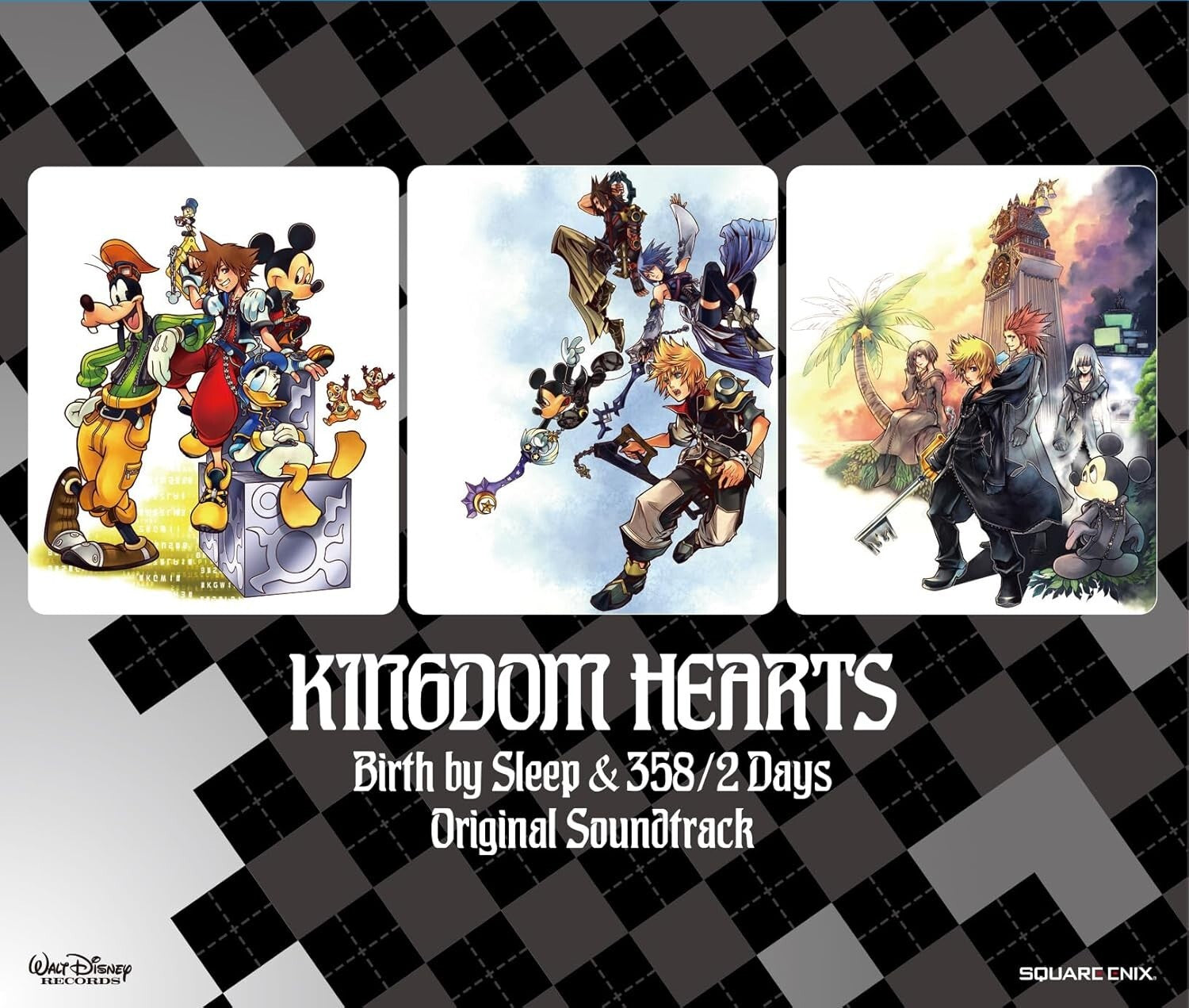 KINGDOM HEARTS Birth by Sleep & 358/2 Days Original Soundtrack 3 CD Japan New