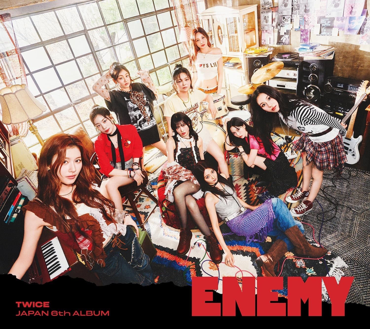 CD New TWICE ENEMY First Limited Edition Type A CD+DVD+Booklet+Card Japan