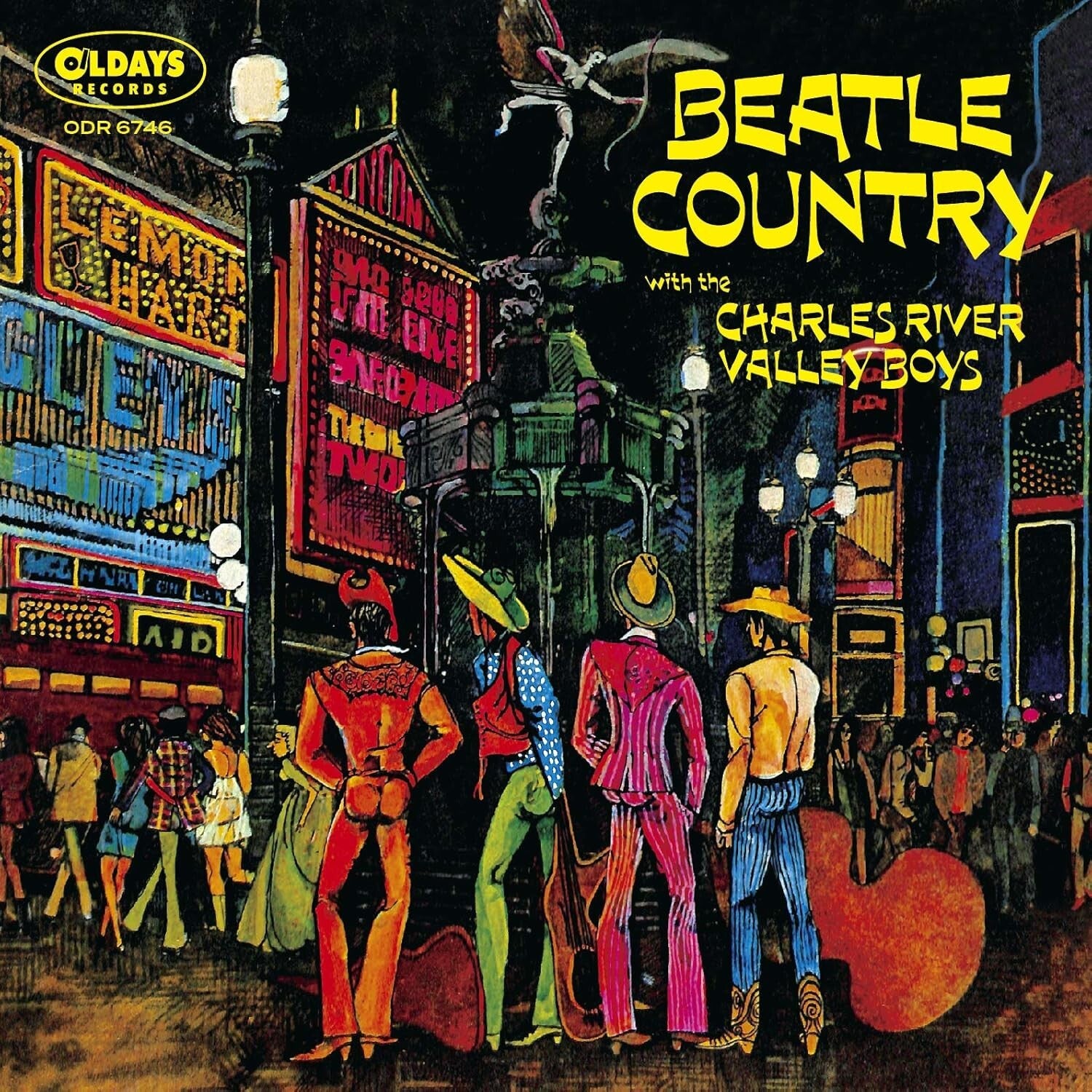New CHARLES RIVER VALLEY BOYS Beatle Country JAPAN MINI LP CD