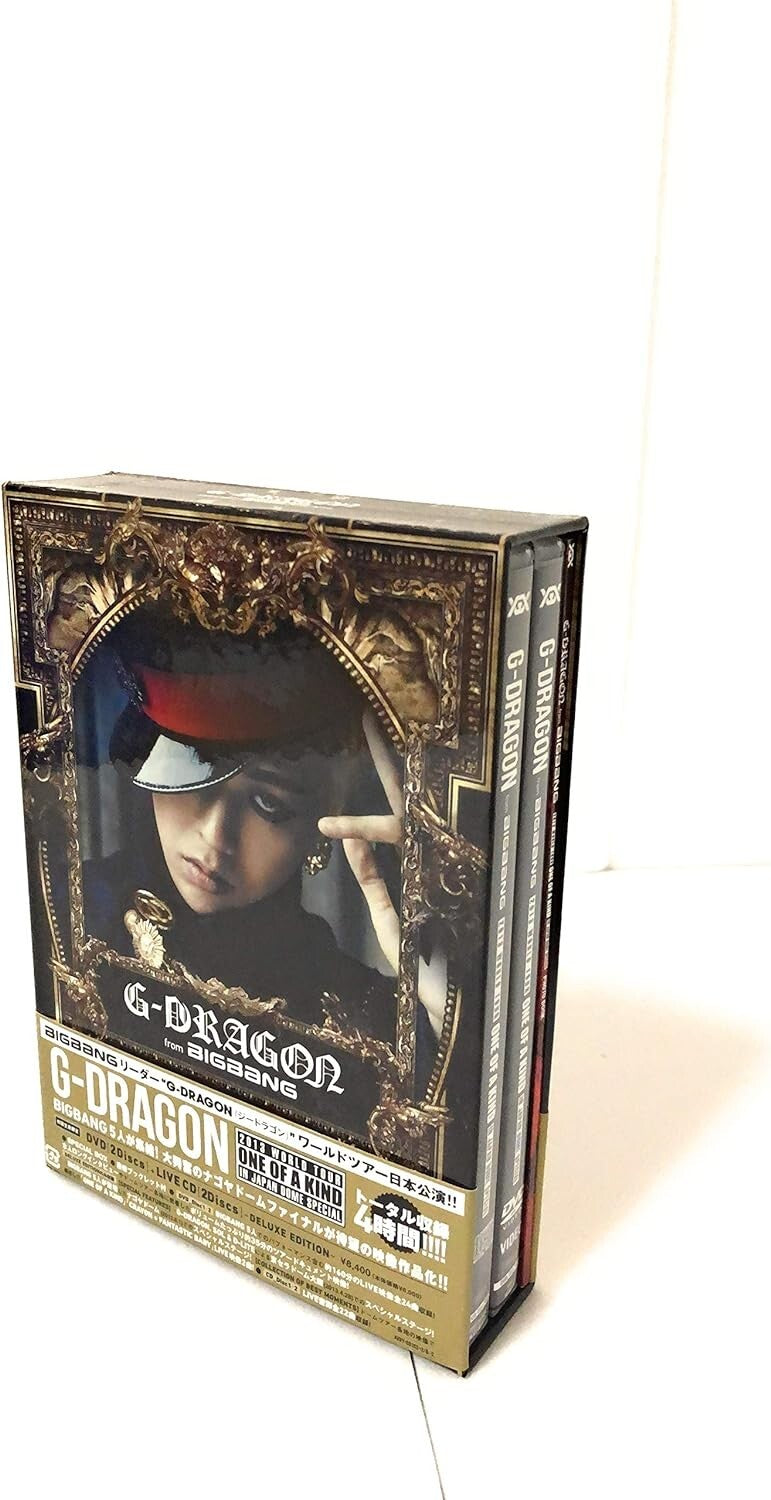 G-DRAGON 2013 WORLD TOUR ONE OF A KIND IN JAPAN DOME SPECIAL 2CD+DVD NEW