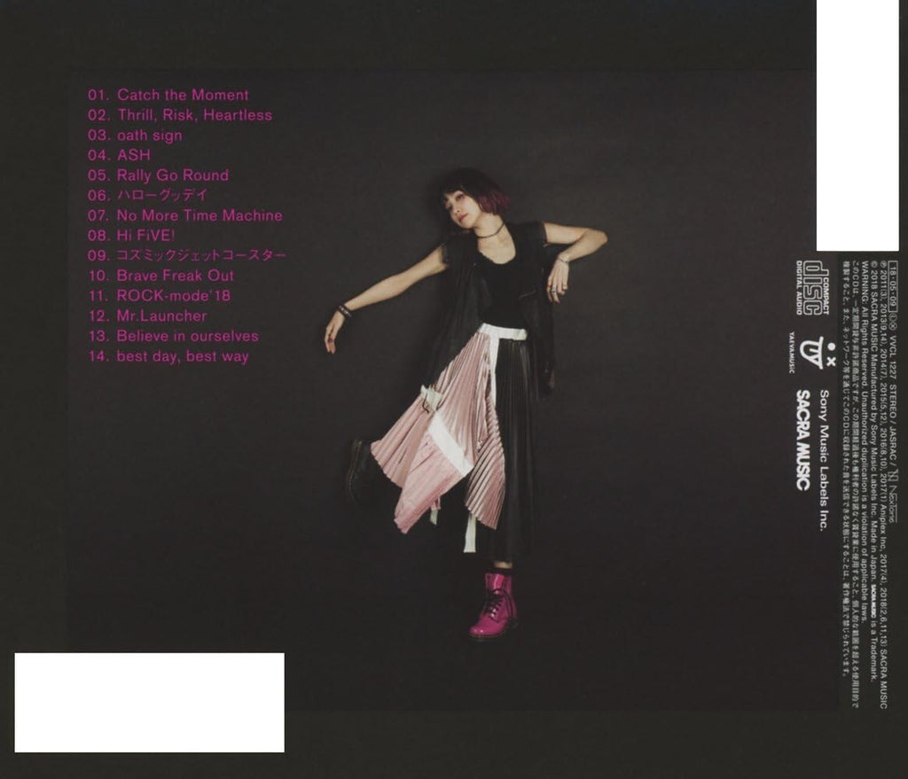 New LiSA BEST -Way- CD from Japan