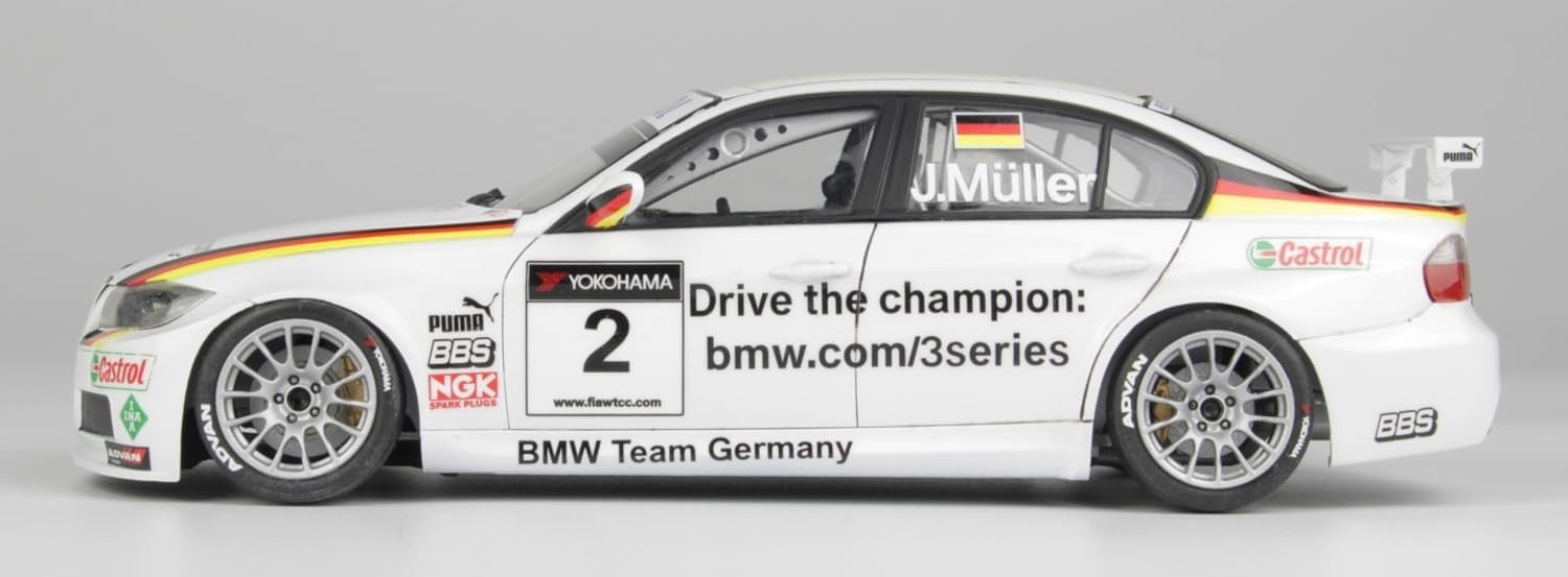 Platts/NUNU 1/24 Racing Series BMW 320SI E90 2008 WTCC Browns Hatchwinner NEW