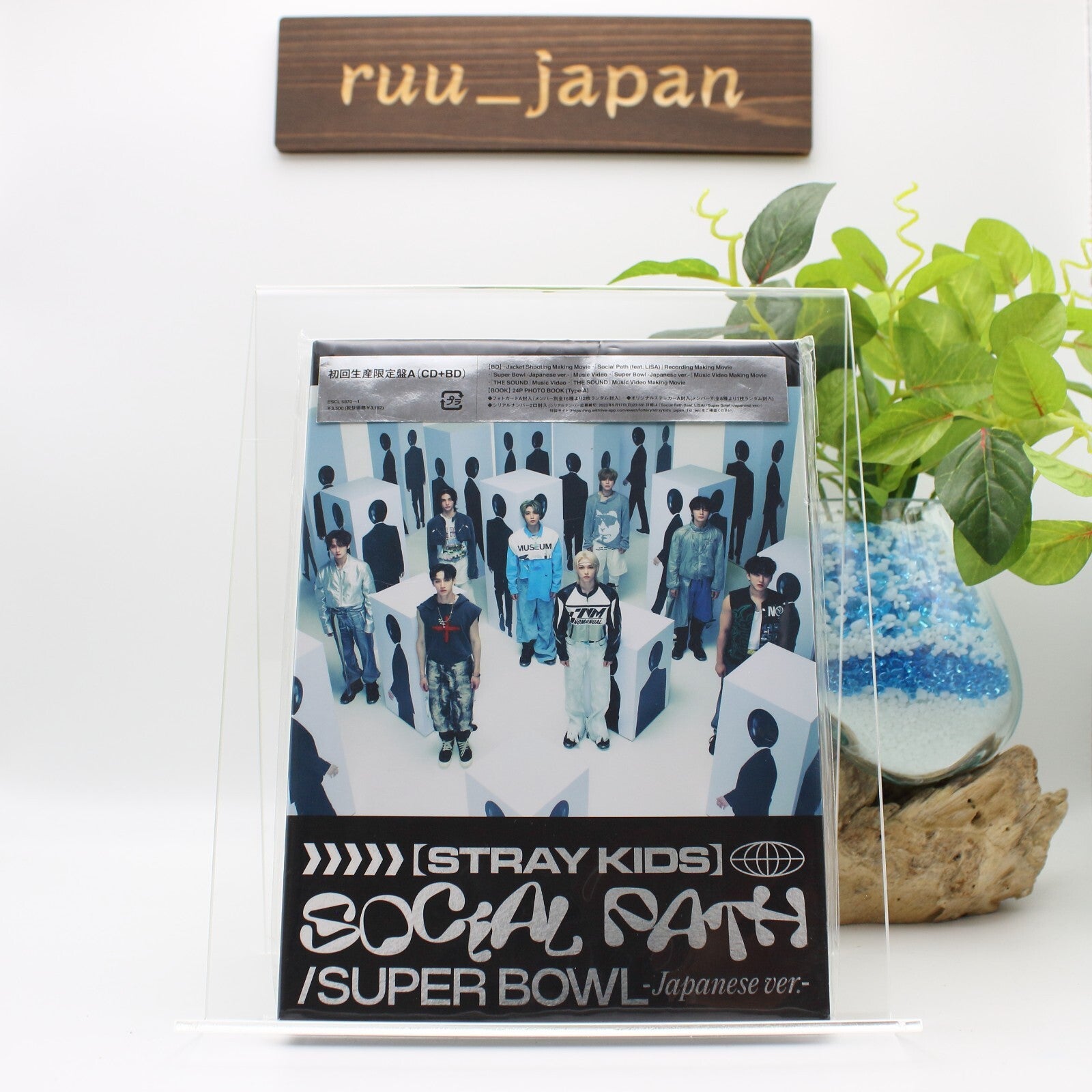 Stray Kids Social Path (feat. LiSA) Limited Edition Type A CD Blu-ray Japan NEW