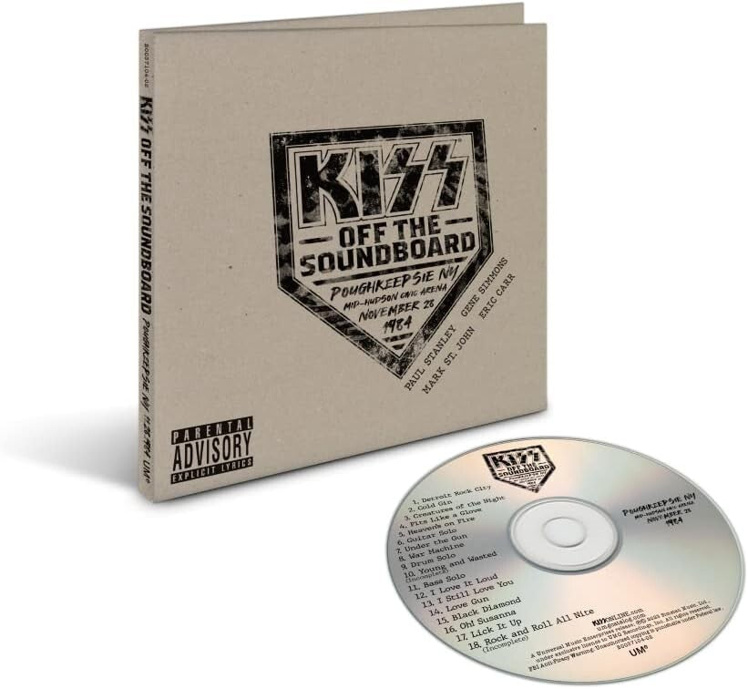 KISS OFF THE SOUNDBOARD POUGHKEEPSIE NY 1984 JAPAN SHM CD 2023 NEW