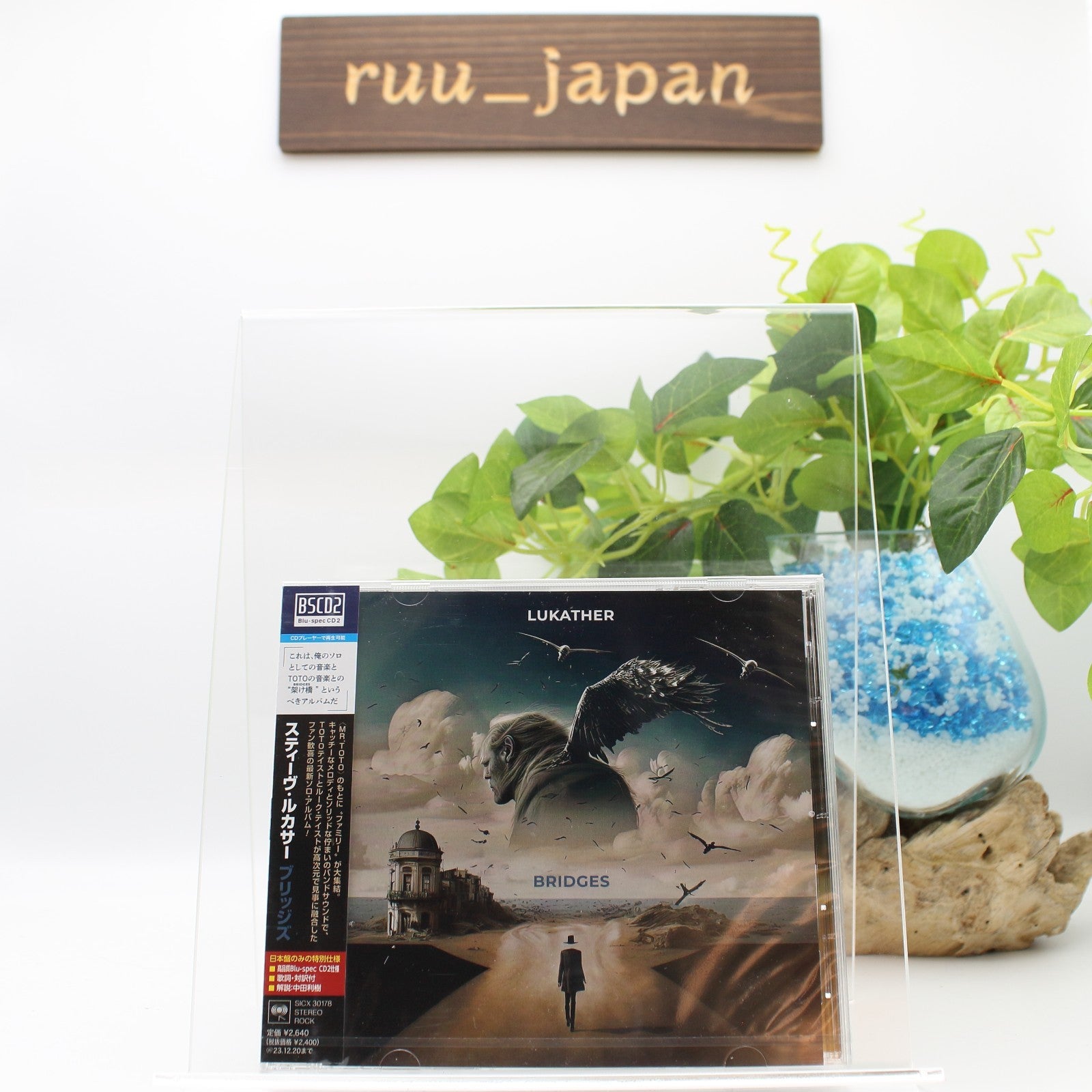 STEVE LUKATHER BRIDGES 2023 JAPAN BLU-SPEC CD WITH OBI NEW