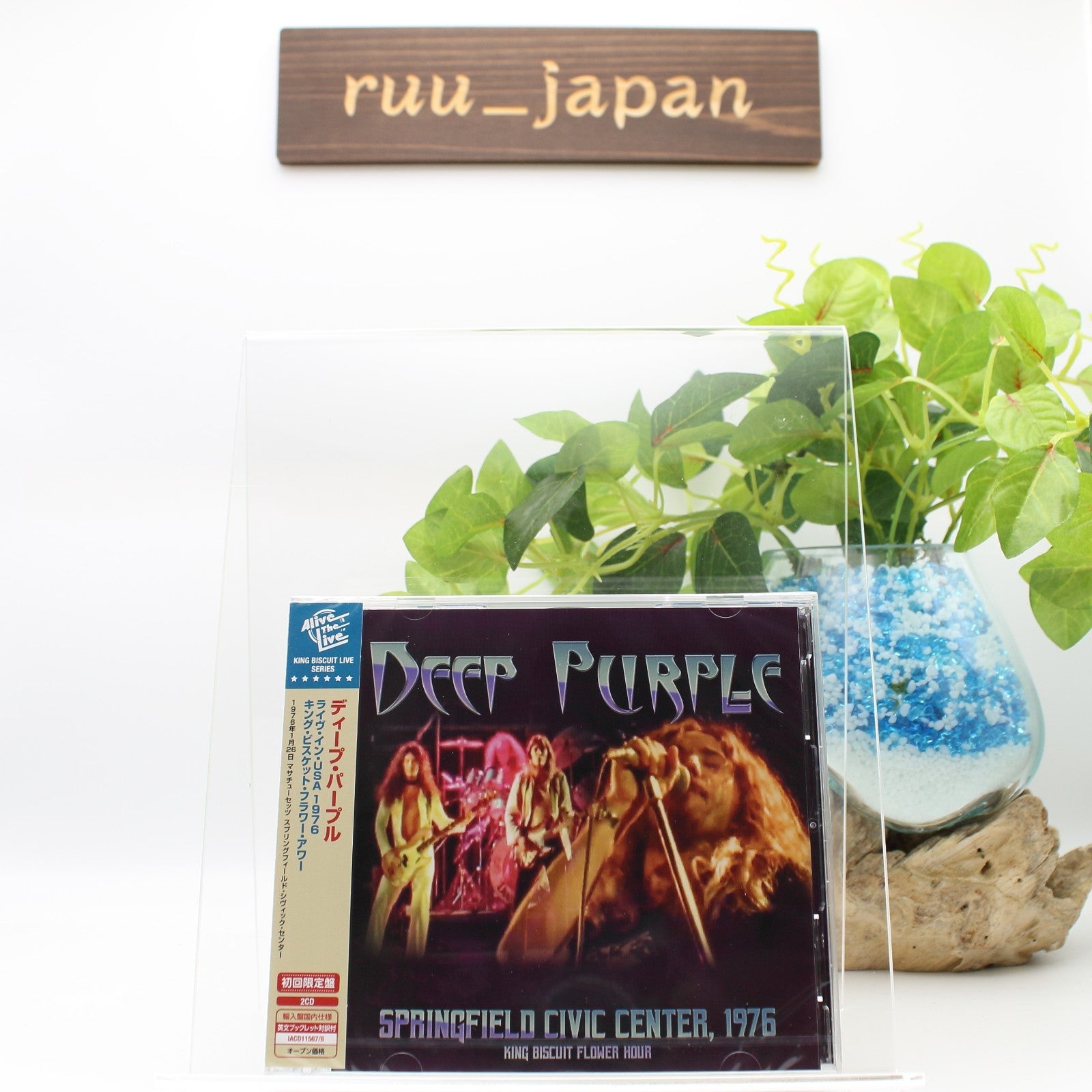 CD New Deep Purple Springfield Civic Center 1976 King Biscuit Flower Hour Japan
