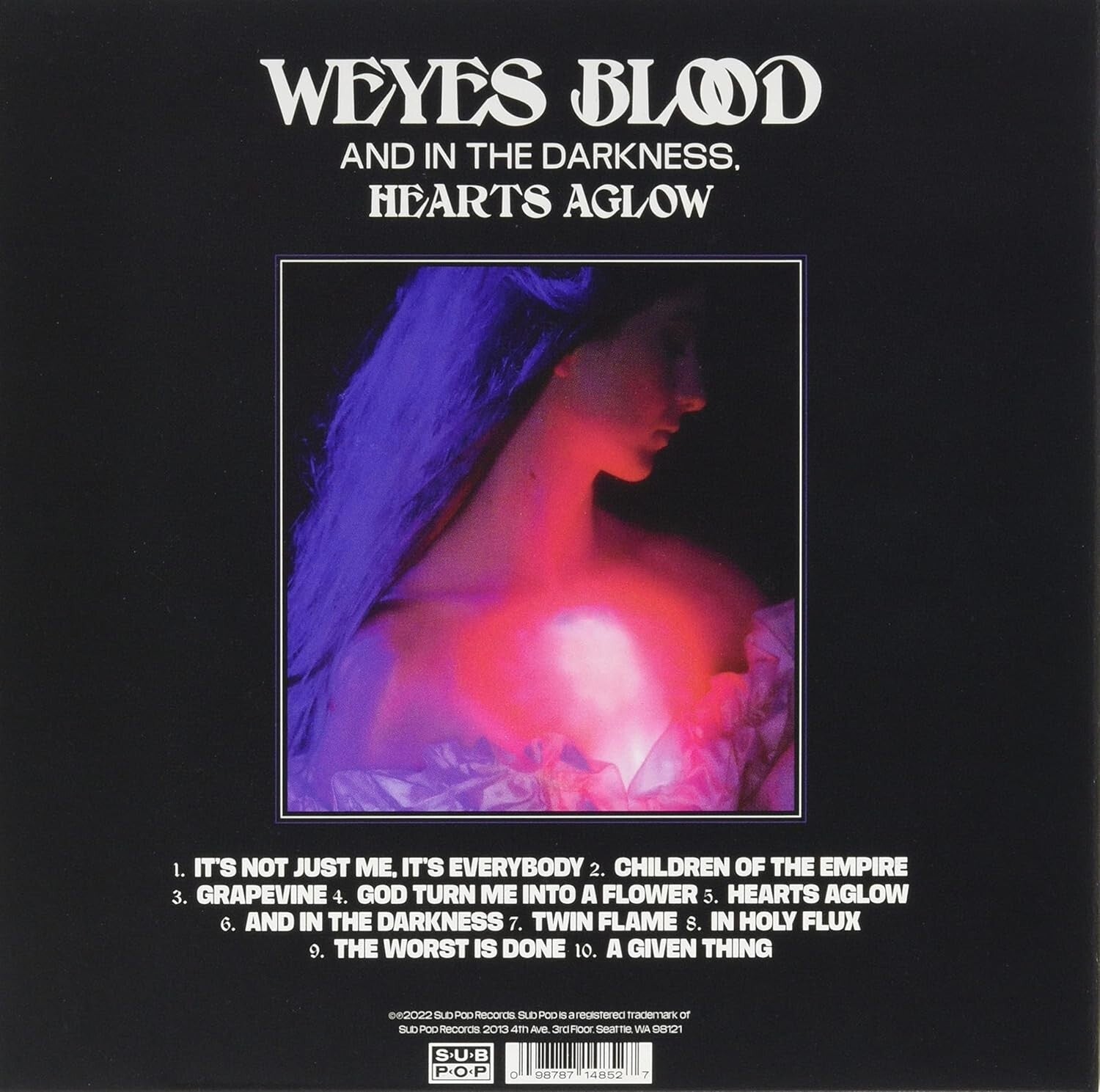 New WEYES BLOOD AND IN THE DARKNESS, HEARTS AGLOW  Music CD Japan
