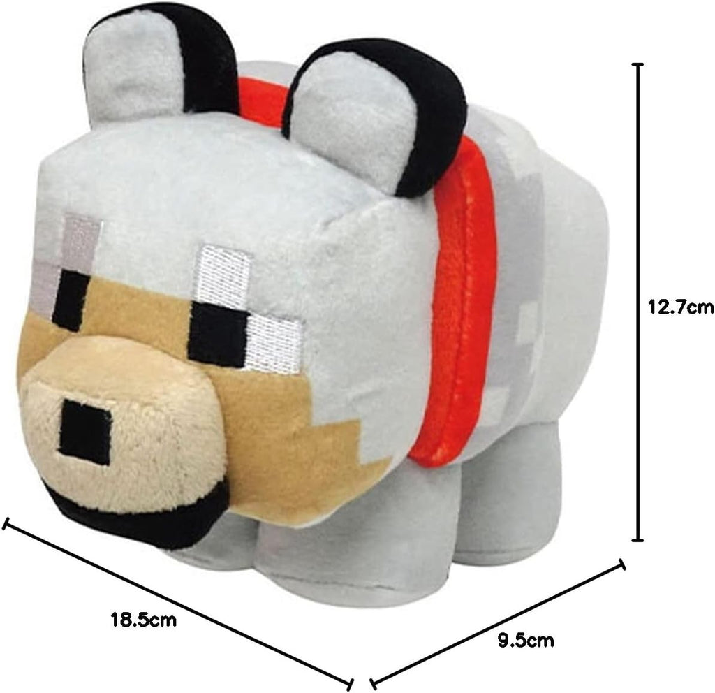 K Company Minecraft Collection Plush Wolf MCT-CNG9-OK NEW