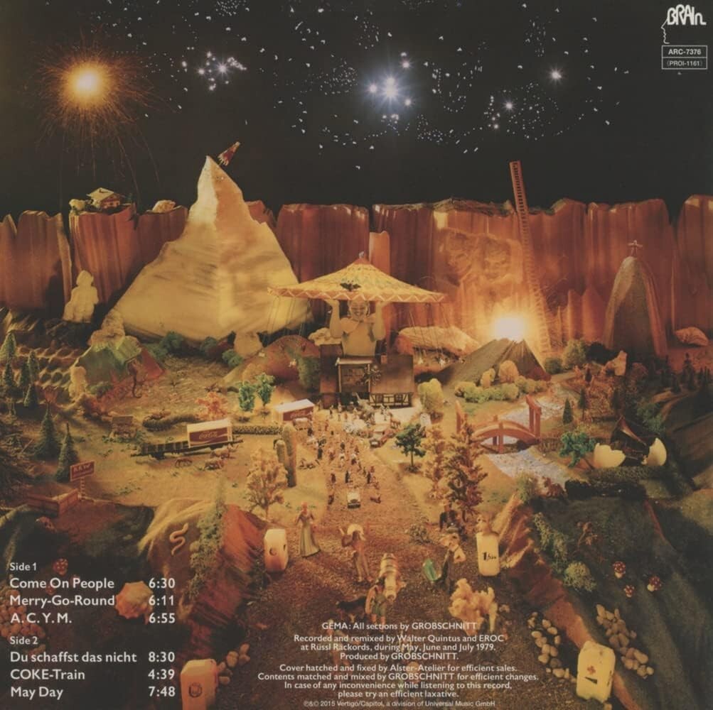 New GROBSCHNITT Merry Go Round with Bonus Tracks JAPAN MINI LP CD