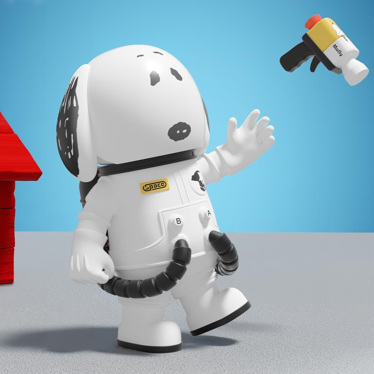 POP MART MEGA SPACE MOLLY 100% Charlie Brown Snoopy NEW
