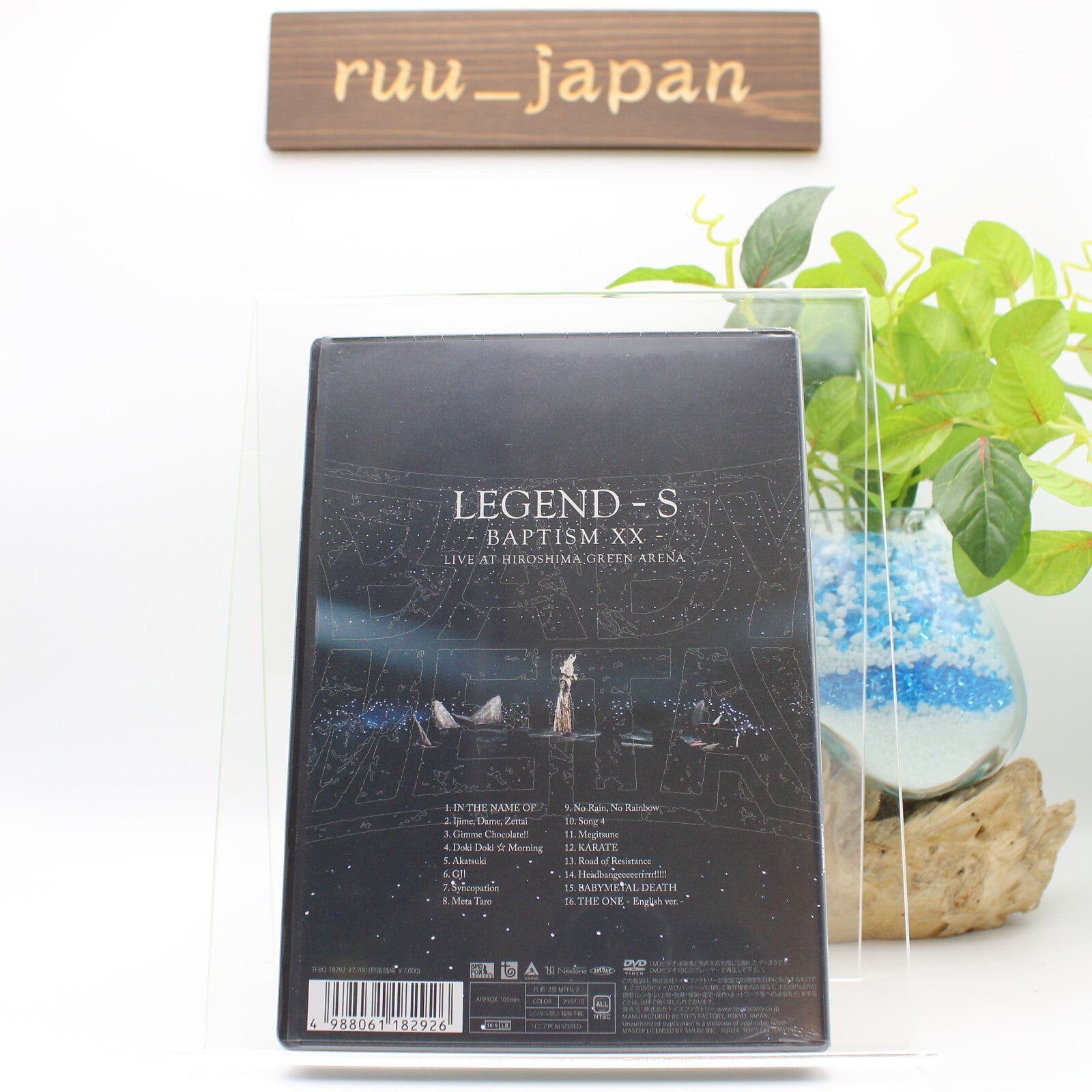 New BABYMETAL LEGEND - S - BAPTISM XX - LIVE AT HIROSHIMA GREEN ARENA JAPAN DVD