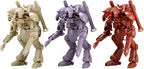 Kaiyodo Artpla ARTPLA Humanoid Unmanned Interceptor Grosserhund 3-piece Set NEW
