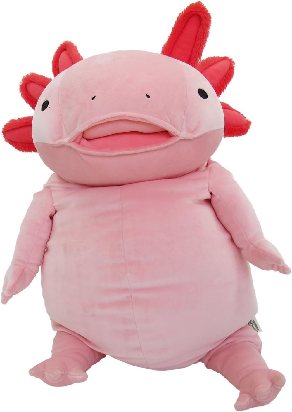Morisaka Global Mochi Upa Pink XL 35 x 35 x 50cm Axolotl Plush Toy Healing NEW