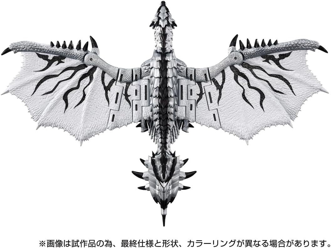 T-SPARK SYNERGENEX Transformers Silver Rathalos Prime Action Figure NEW