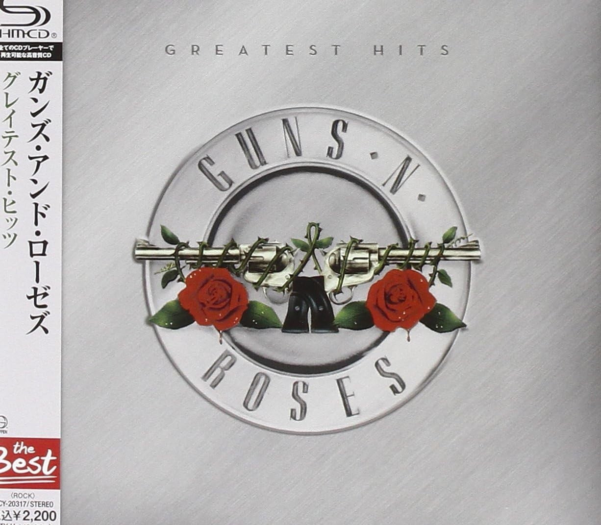 CD New Guns N Roses NEW CD(SHM-CD) ”Greatest Hits 14 Tracks Japan OBI