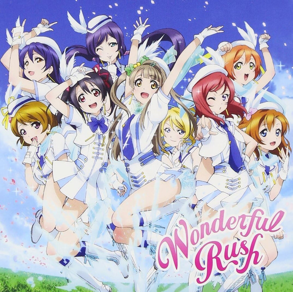 New Wonderful Rush μs CD + DVD Love Live! School Idol Project Japan