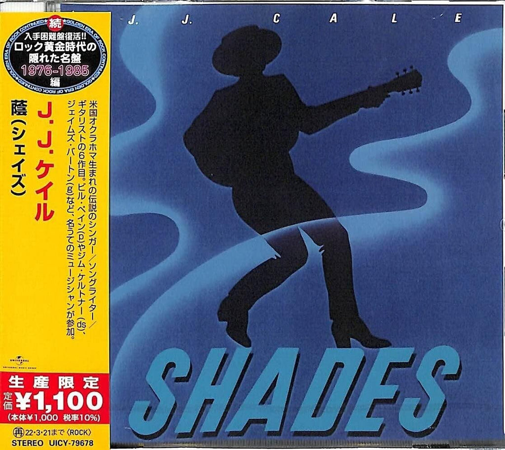 J.J. CALE Shades JAPAN CD New