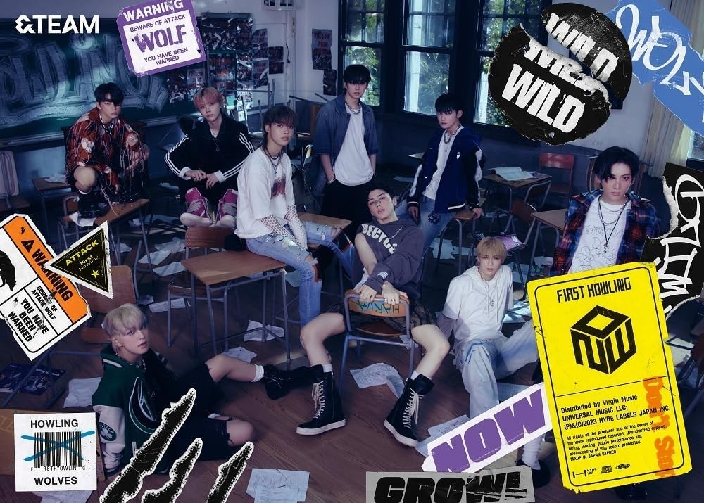 &TEAM First Howling: NOW CD+CARD+PHOTOBOOK First Limited Edition A NEW