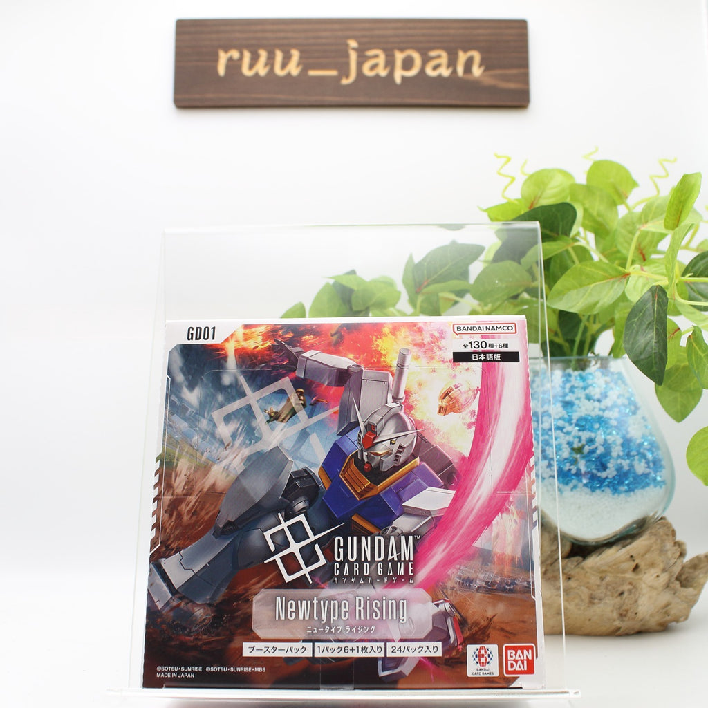 Gundam Card Game Newtype Rising Booster Box GD01 Sealed Japanese NEW