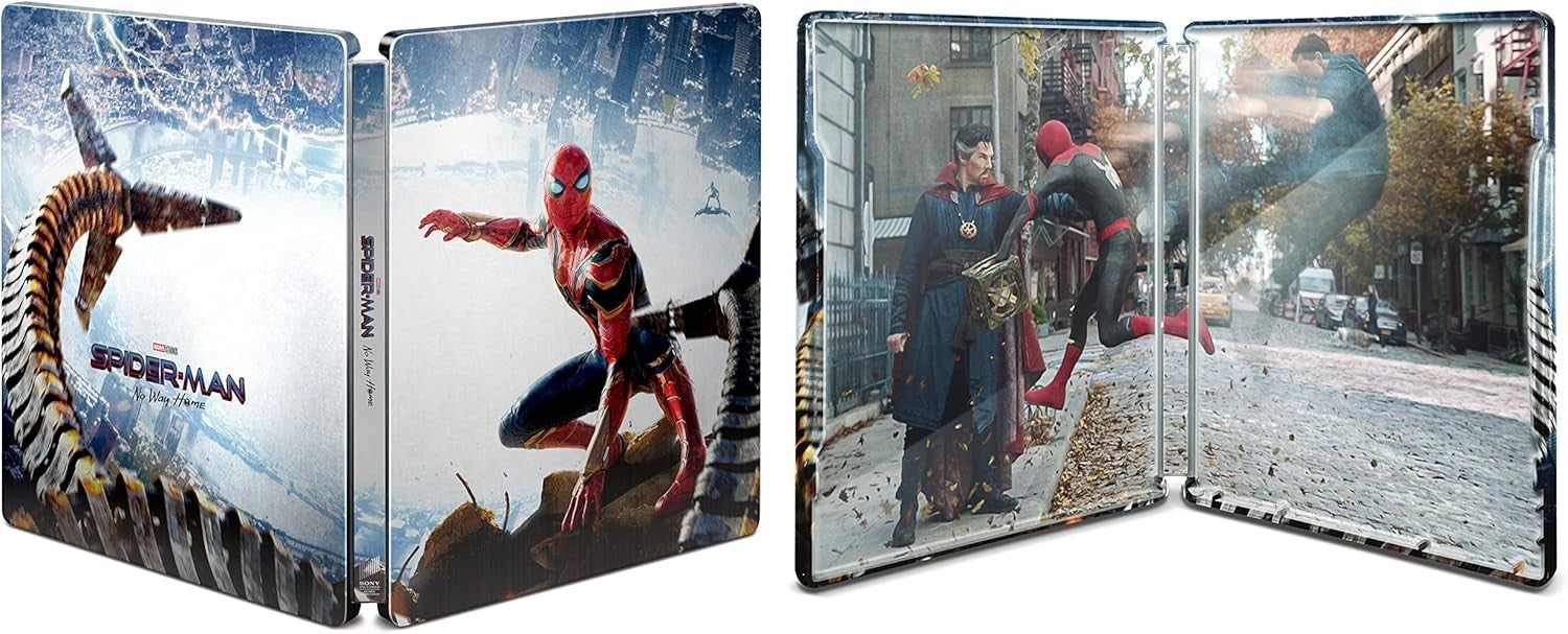 Blu-ray Spider-Man: No Way Home Japan Limited Premium Steelbook Ver. 4K ULTRA HD