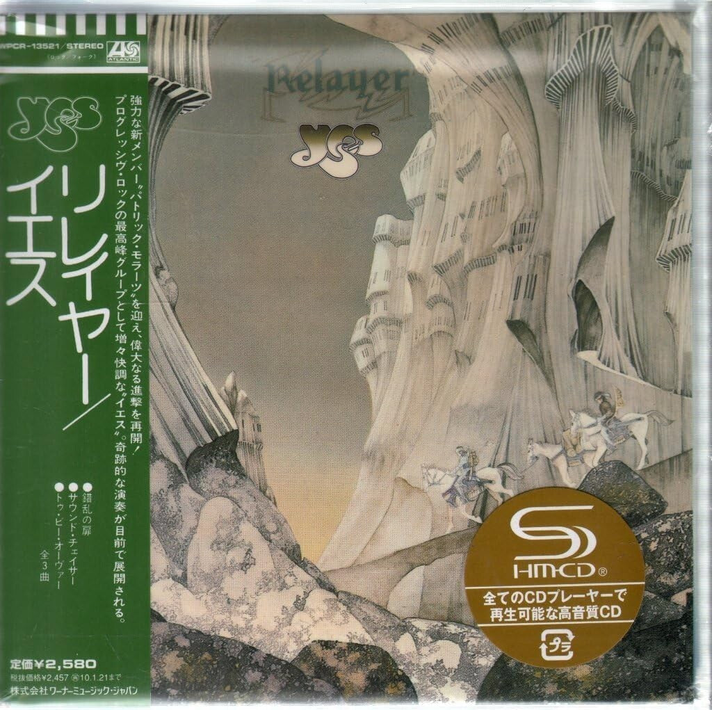 YES RELAYER with Bonus Tracks JAPAN MINI LP SHM CD New