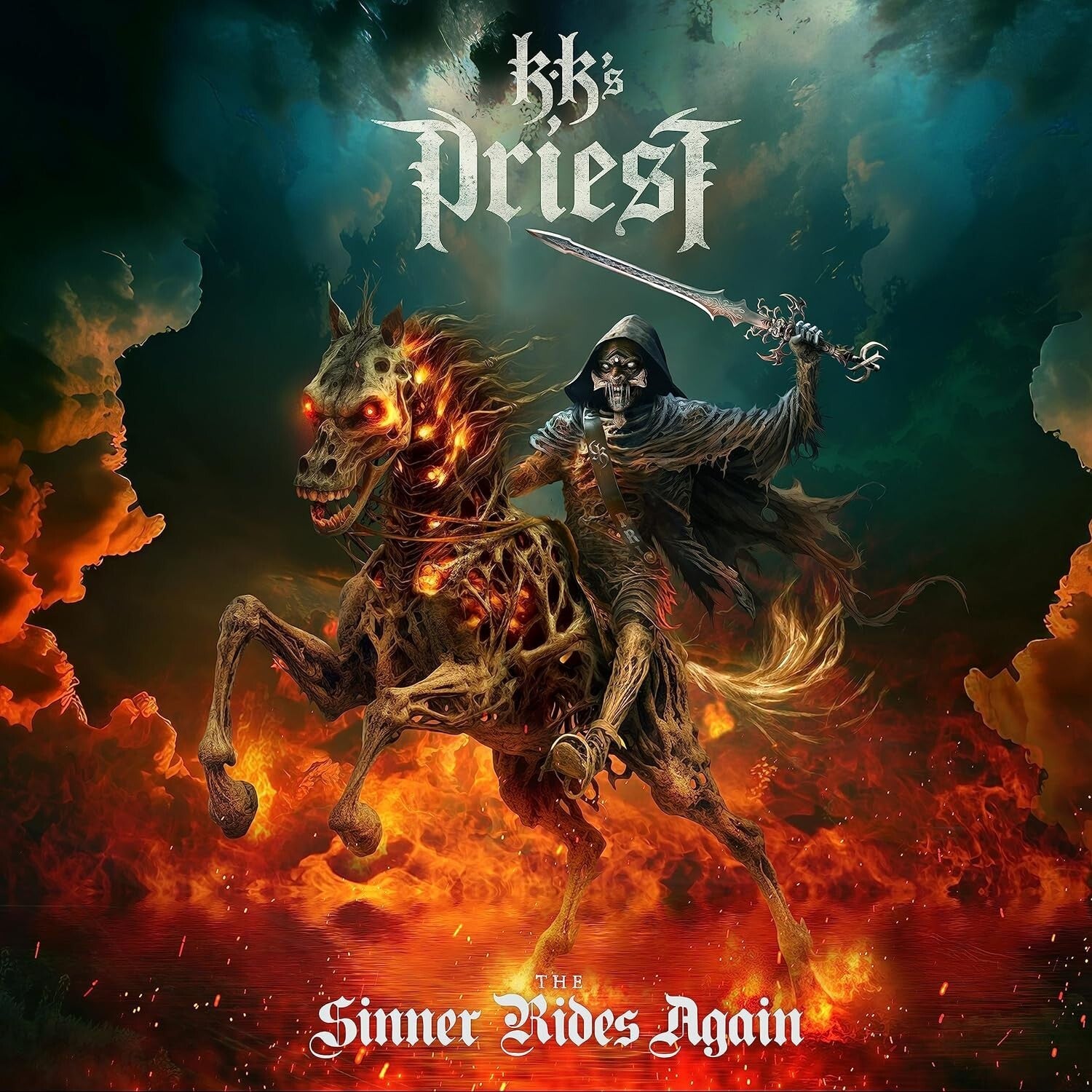 KKS PRIEST The Sinner Rides Again + 2 CD Judas Priest Cage Power Metal ! JAPAN