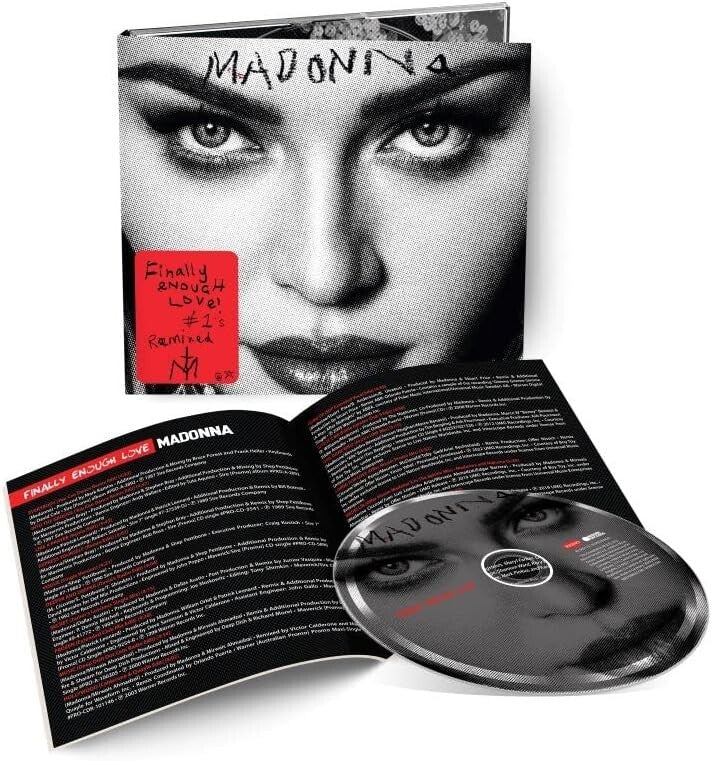 MADONNA FINALLY ENOUGH LOVE JAPAN CD NEW