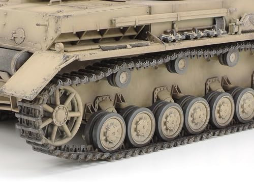 TAMIYA 1/35 German Tank Panzerkampfwagen IV Ausf.F & Motorcycle Set North New